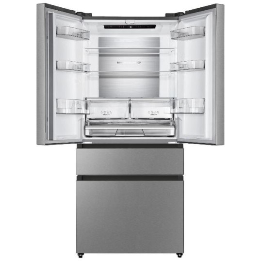 Холодильник з «французькими» дверцятами Gorenje NRM8181UX - Зображення  2
