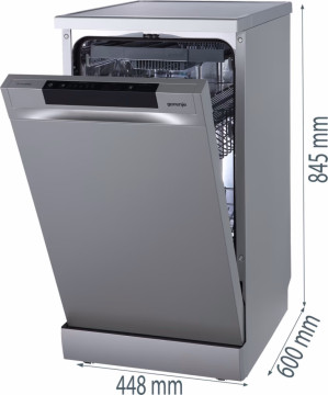 Посудомийна машина Gorenje GS541D10X - Зображення  5