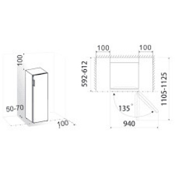 Морозильная камера Gorenje FN4172CW  - Фото  4