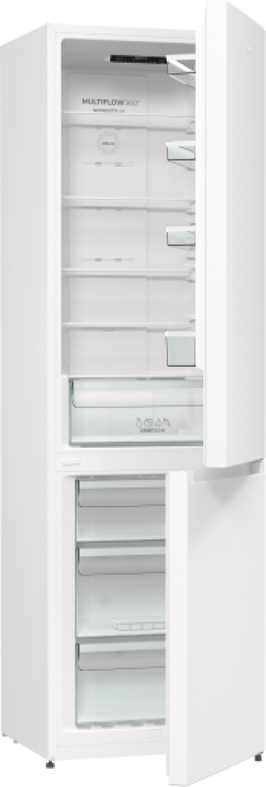 Холодильник комбинированный gorenje NRK6202EW4 - Фото  1