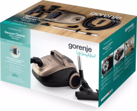 Пилосос Gorenje  VCE28G6ALLGO  - Зображення  3