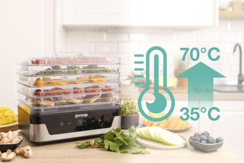 Сушилка для овощей и фруктов Gorenje FDK400DE  - Фото  11