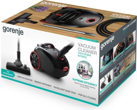 Пылесос Gorenje VCE21SFBKR  - Фото  16