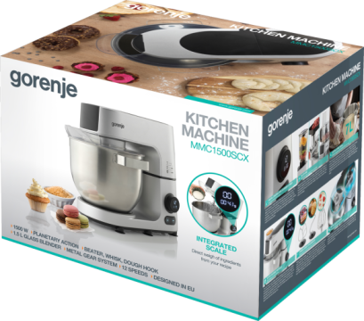 Кухонний комбайн Gorenje MMC1500SCX  - Зображення  2
