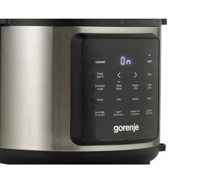 Мультиварка-скороварка Gorenje GMC6SBK  - Зображення  1