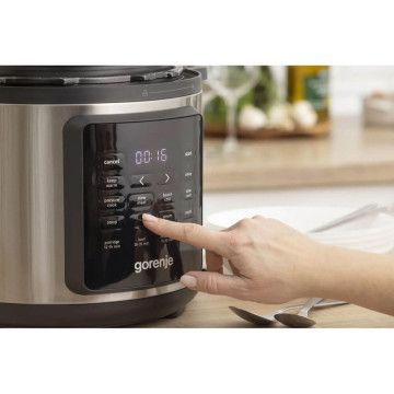 Мультиварка-скороварка Gorenje GMC6SBK  - Зображення  2