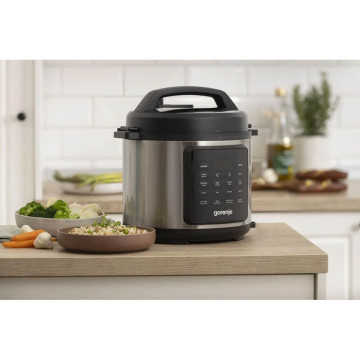Мультиварка-скороварка Gorenje GMC6SBK  - Зображення  4