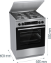 Плита комбинированная Gorenje GKS6C71XF - Фото  8