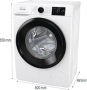 Пральна машина Gorenje WNEI82SCS/UA - Зображення  1