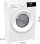 Стиральная машина GORENJE WNHPI 60 SCS/UA - Фото  3