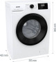 Стиральная машина GORENJE W3NGPI72SBS/UA - Фото  4