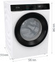 Прально-сушильна машина Gorenje WD2PA854ADW/UA - Зображення  4