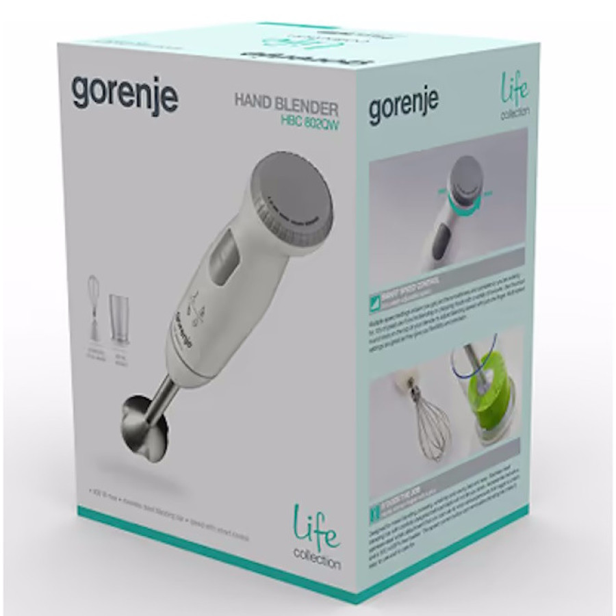  Блендер погружной Gorenje HBC802QW 