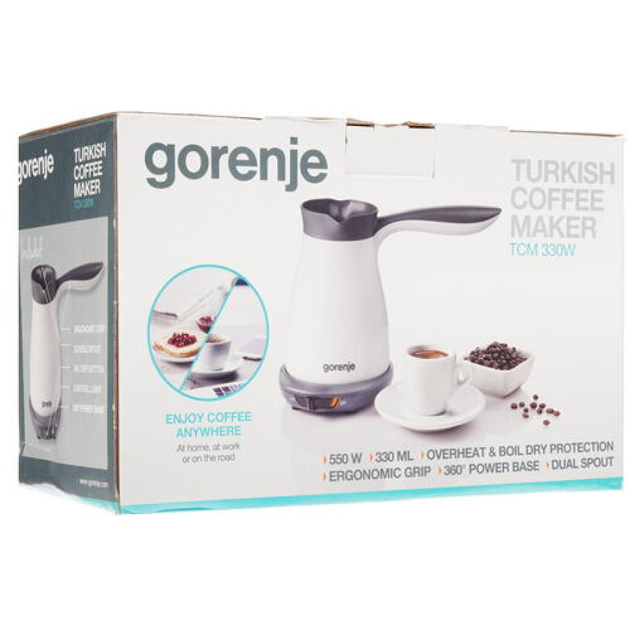  Кавоварка електротурка Gorenje TCM330W 
