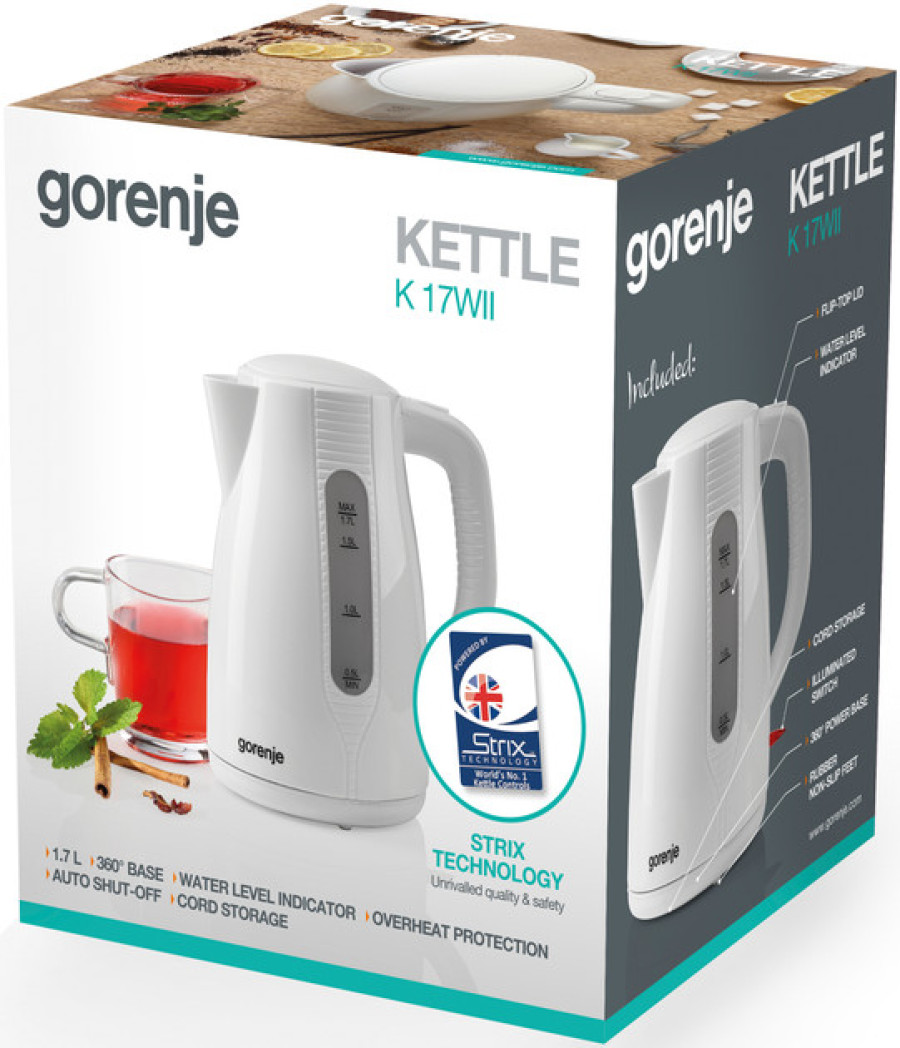  Электрочайник Gorenje K17WII 