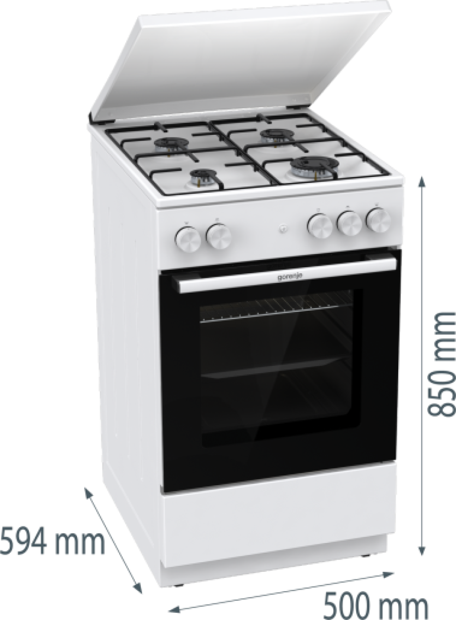  Плита газова Gorenje GG5A14WJ 