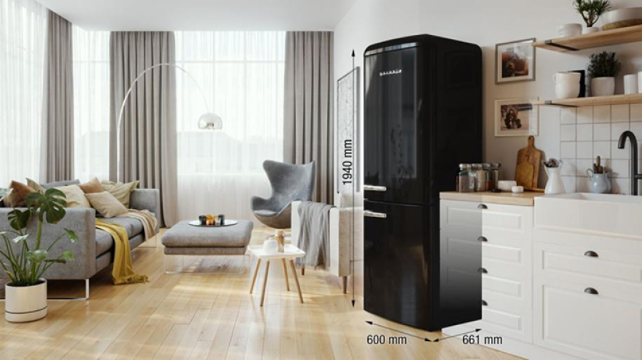  Холодильник комбинированный Gorenje ONRK619DBK 