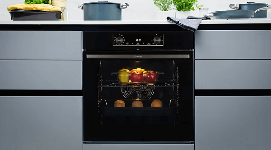  Комплект Дух.шафа + Вар.поверхня газ. GORENJE BO6735E02BK + G641EB 