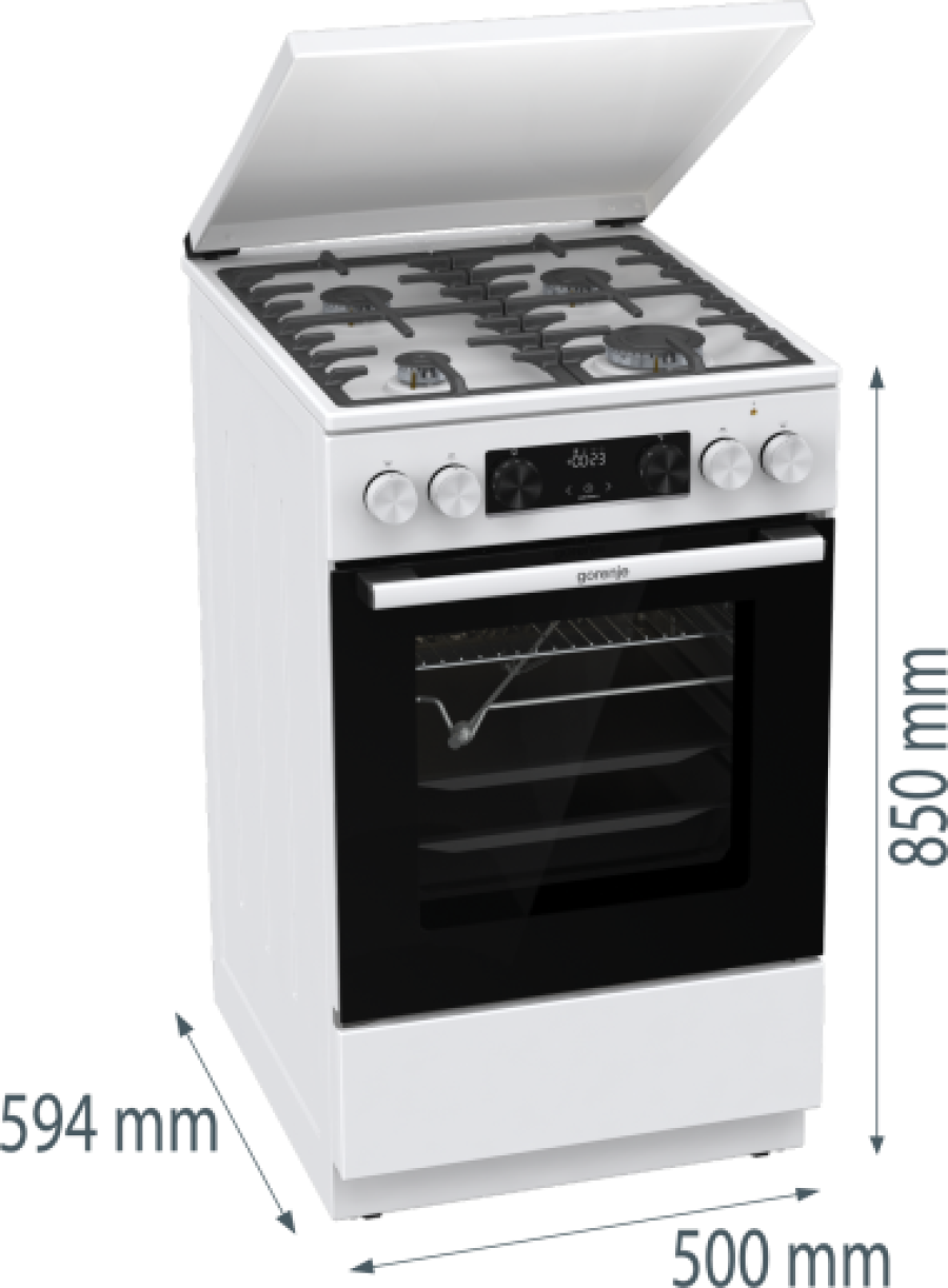  Плита комбинированная Gorenje GKS5C72WF 