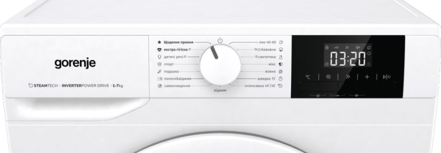  Стиральная машина GORENJE WNGPI72SBS/UA 