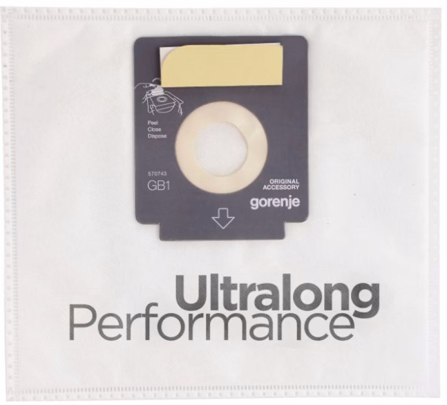  Мішки для пилососів GORENJE GB1MBUP універсальні (4) 