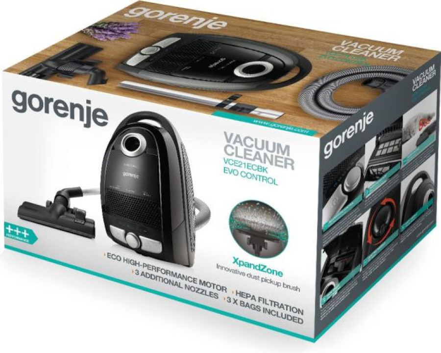  Пылесос Gorenje VCE21ECBK 