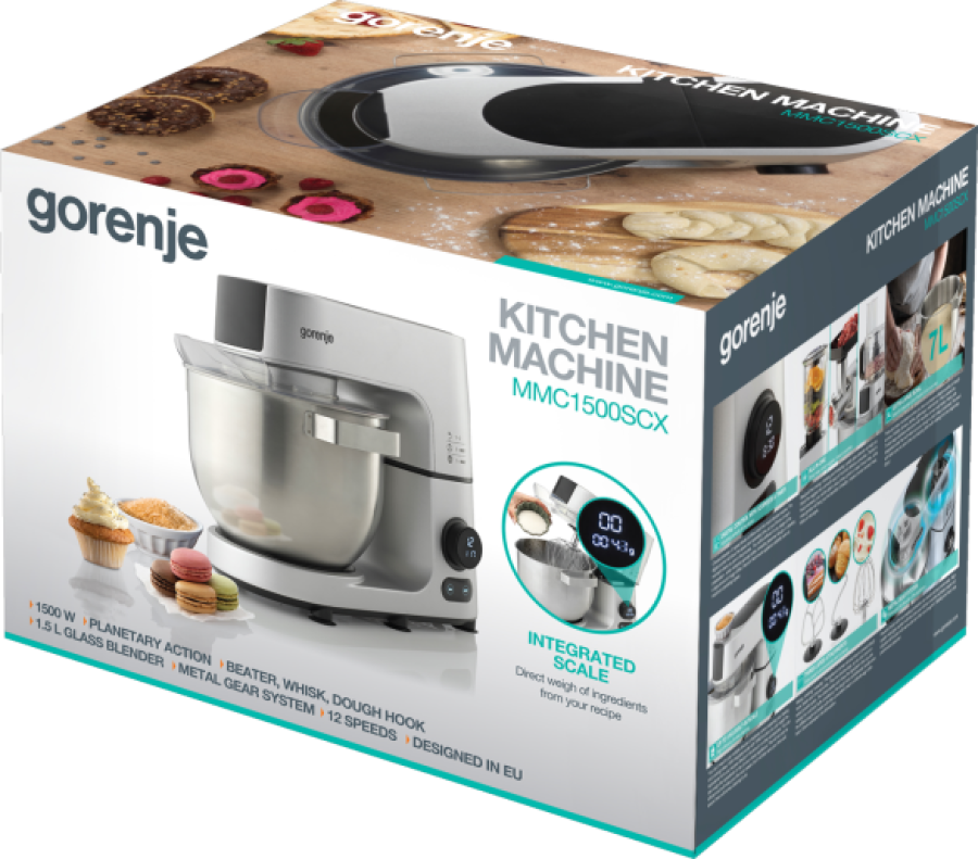  Кухонний комбайн Gorenje MMC1500SCX 