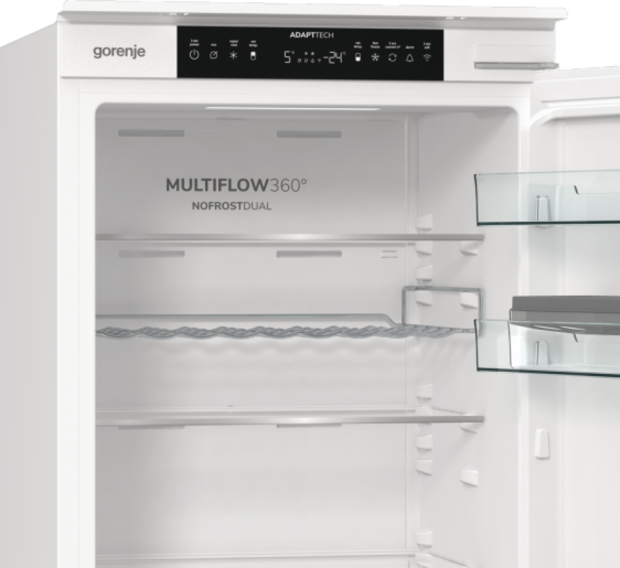  Холодильник вбудований Gorenje NRKI517E61WF 