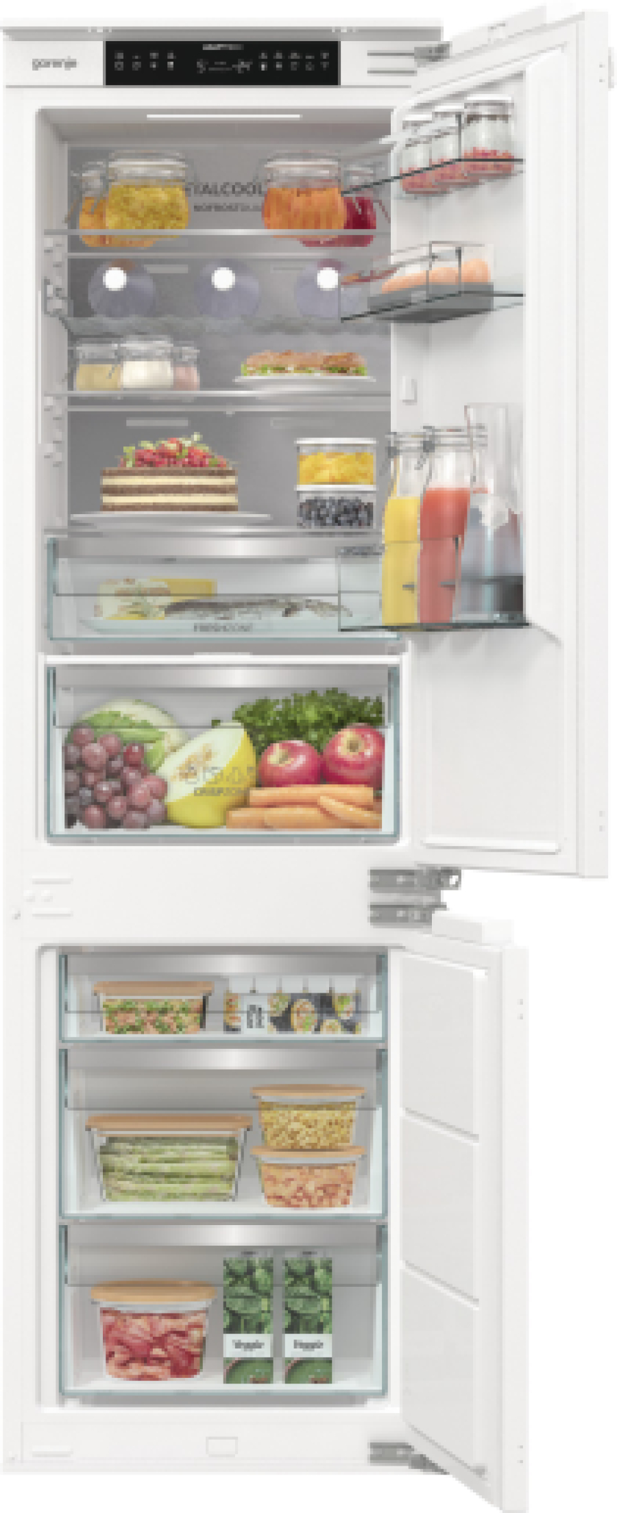  Холодильник встроенный Gorenje NRKI517E82WF 