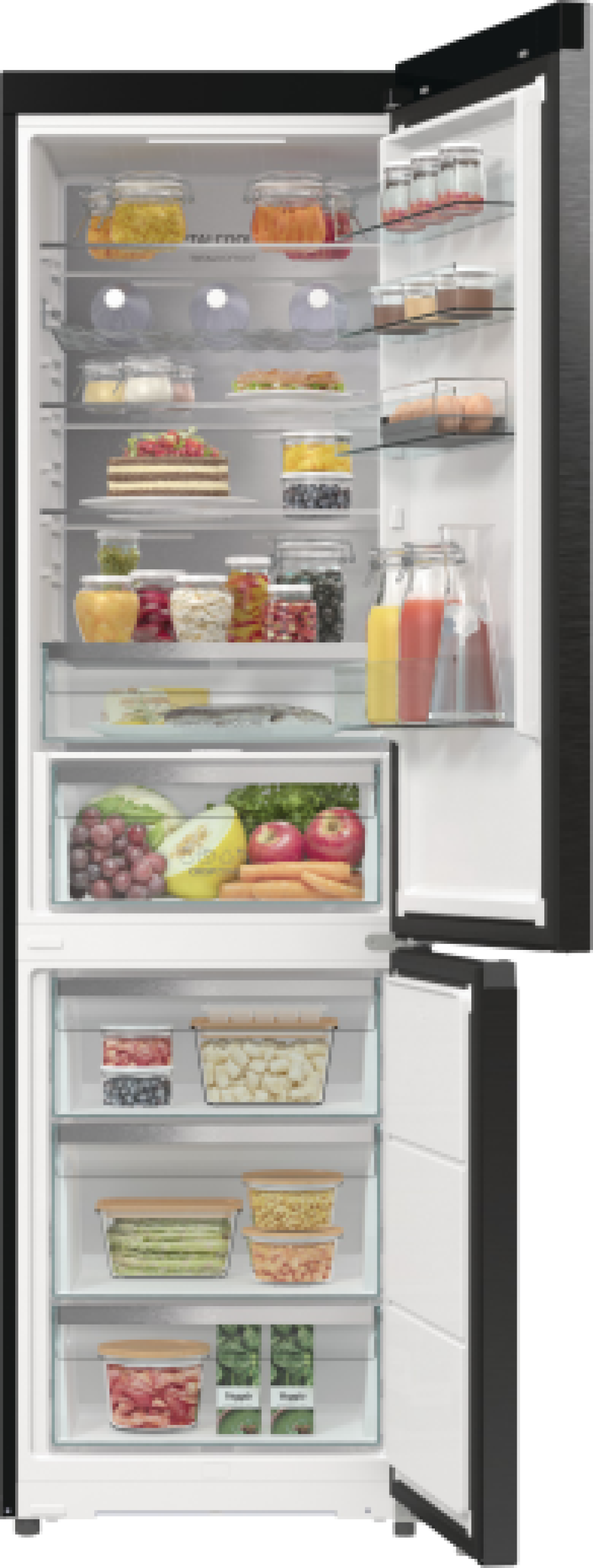  Холодильник комбінований Gorenje NRB620C81BX4WFE 