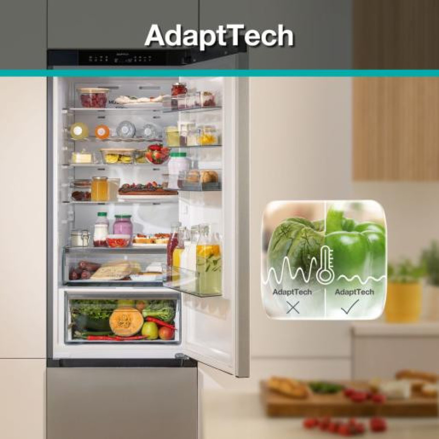  Холодильник комбінований Gorenje NRB620C81BX4WFE 