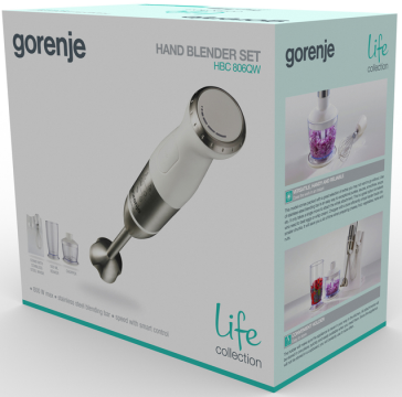 Блендер заглибний Gorenje HBC806QW (LW-3523G2) - Зображення  3