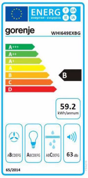 Витяжка пристінна Gorenje WHI649EXBG  - Зображення  5