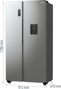 Холодильник Side-by-Side Gorenje NRR9185EAXLWD - Зображення  7