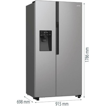 Холодильник Side-by-Side Gorenje NRR9185ESXL  - Зображення  1