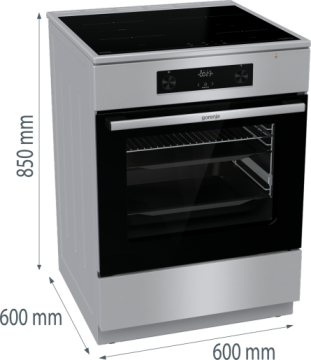 Плита електрична індукційна Gorenje MEKIS6101I  - Зображення  8