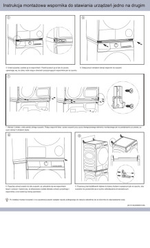 Планка з'єднувальна Gorenje SKHNE80W (для комплекту сушилка-пралка)  - Зображення  1