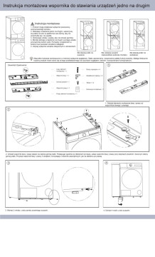 Планка з'єднувальна Gorenje SKHNE80W (для комплекту сушилка-пралка)  - Зображення  2