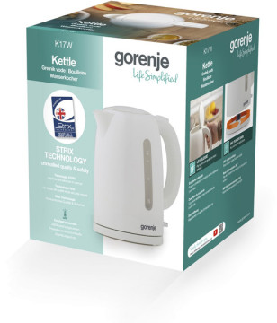 Електрочайник Gorenje K17W  - Зображення  2