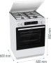 Плита комбінована Gorenje GK6C5WF  - Зображення  2