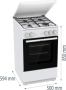 Плита газова Gorenje GG5A14WJ  - Зображення  2