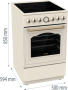 Плита електрична Gorenje GECS5B70CLI  - Зображення  5