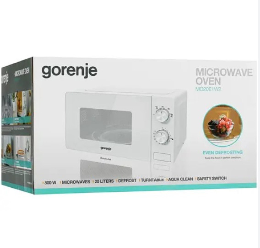  Мікрохвильова піч Gorenje MO20E1W2 