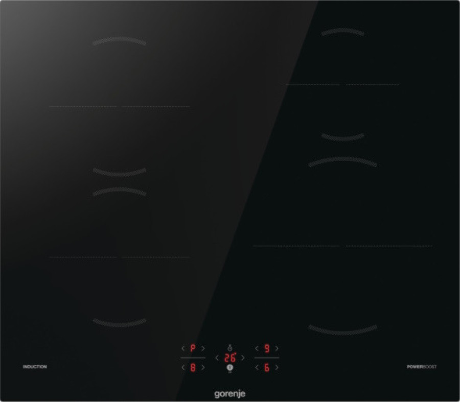  Комплект: варильна поверхня індукційна + духова шафа Gorenje BOS6737E06BG + GI6401BSC 