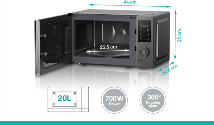  Мікрохвильова піч Gorenje MO20A3T4 