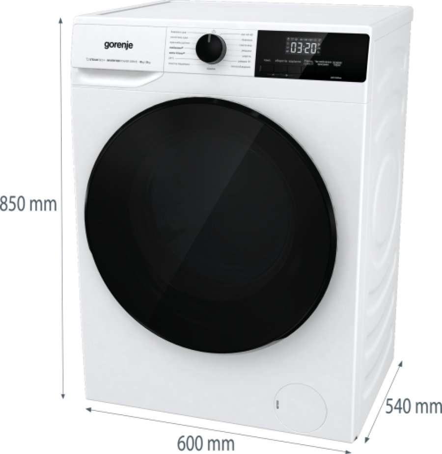  Пральна машина GORENJE WD2A854ADS/UA 