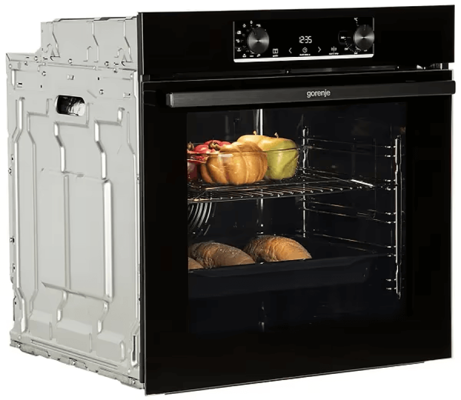  Комплект Дух.шафа + Вар.поверхня газ. Gorenje BO6735E02BK + G641EB 