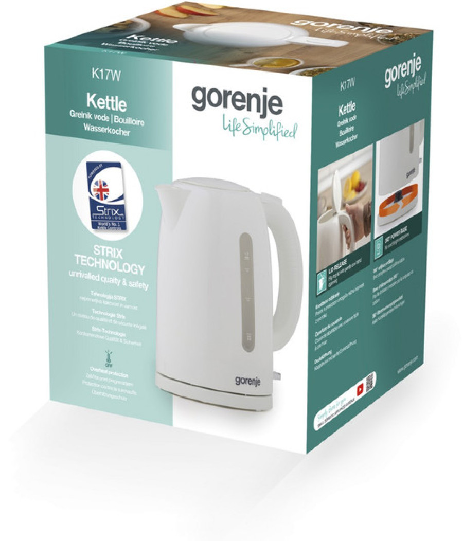  Електрочайник Gorenje K17W 