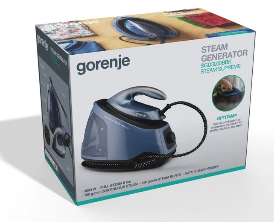  Парова система Gorenje SGD3000BBK 